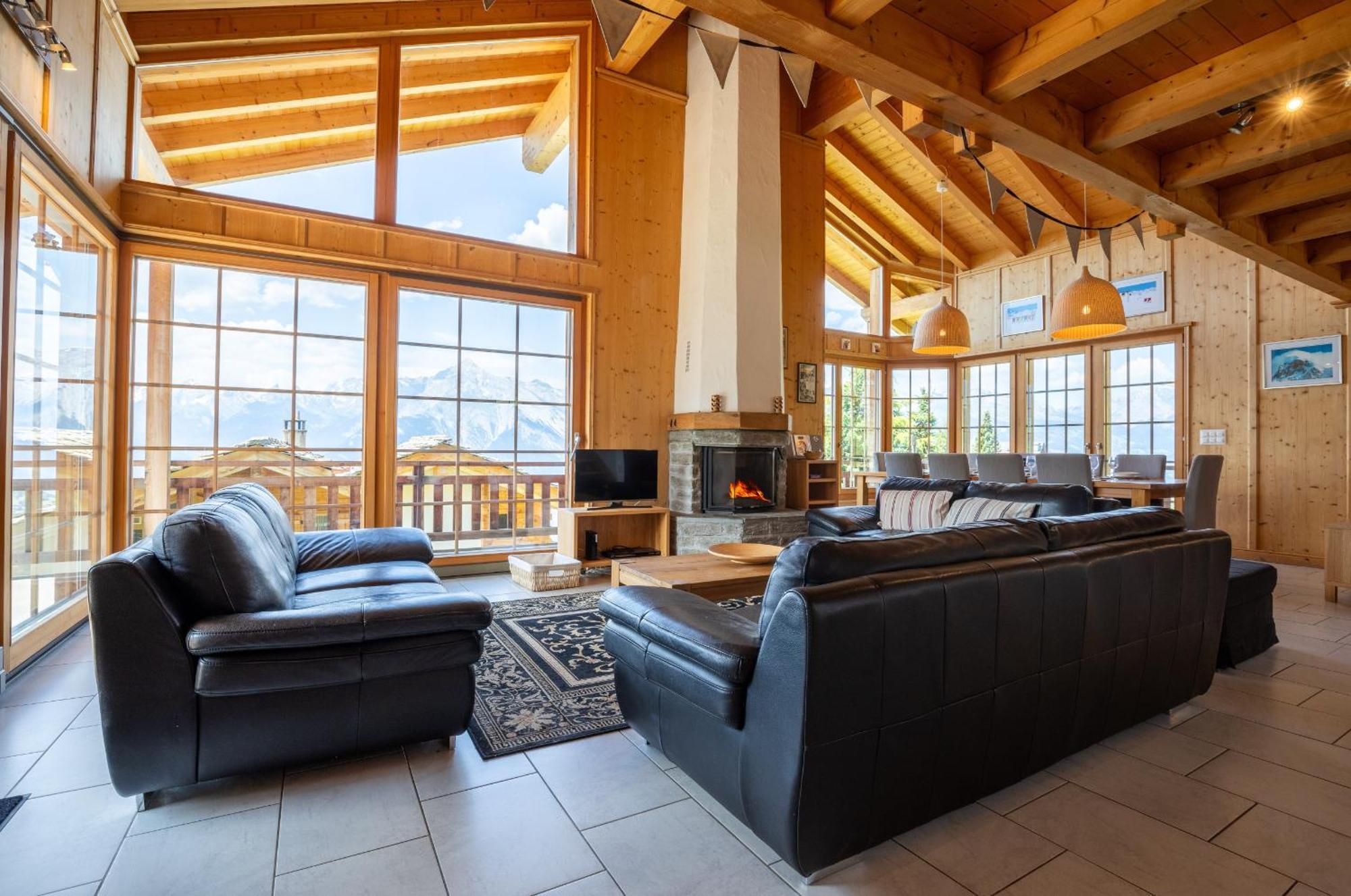 Christoph Standing & Calm Chalet 10 Pers By Alpvision Residences Veysonnaz Exterior foto